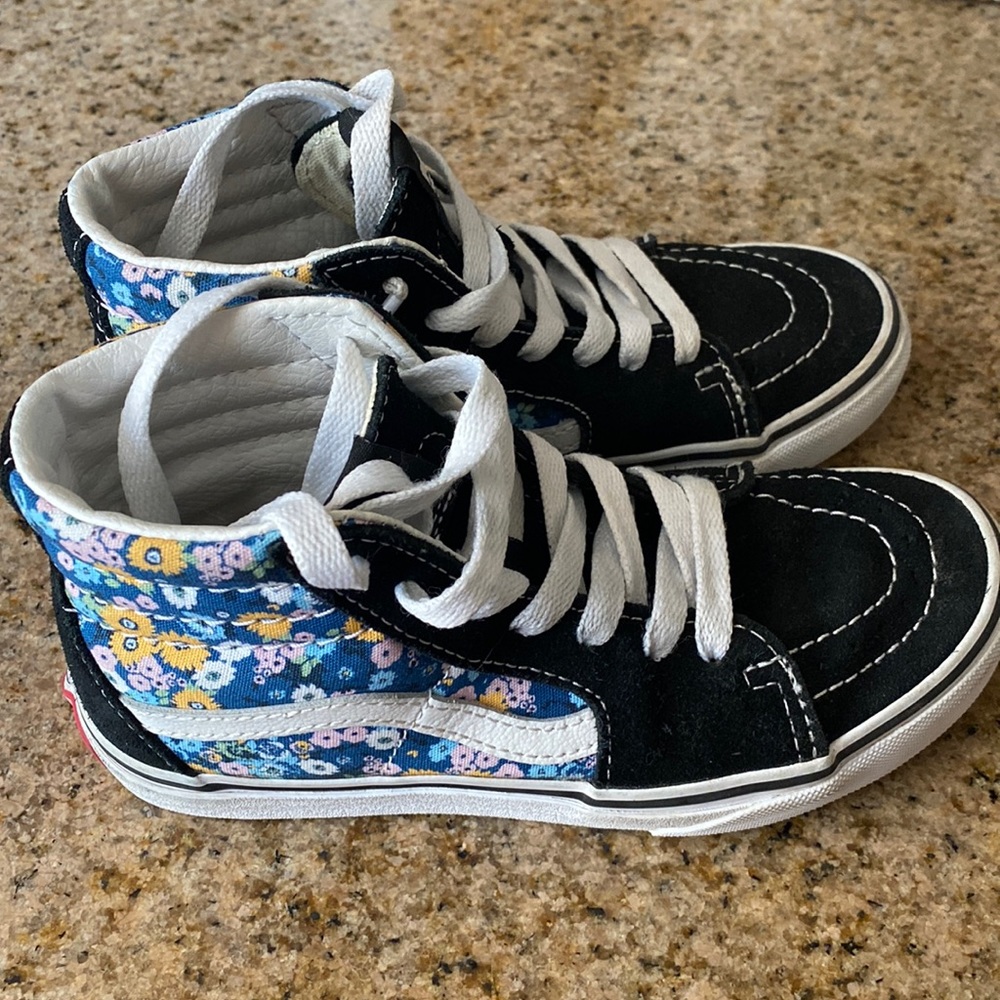 SK8-Hi (Little Kid) Floral Vans